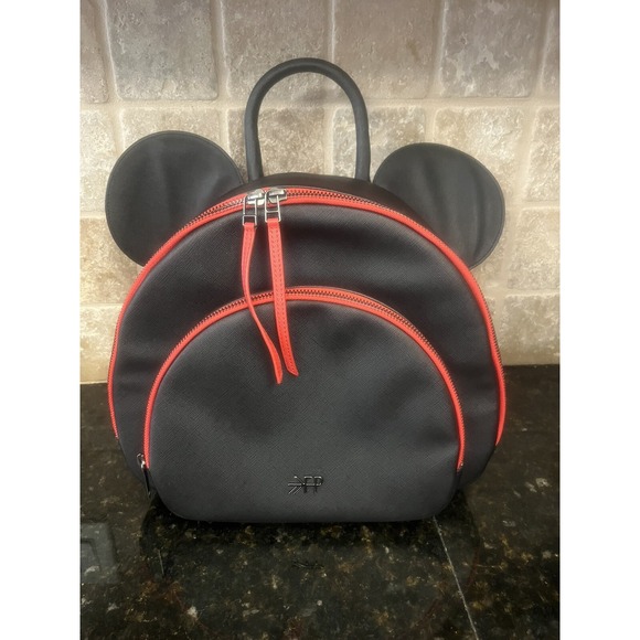 Freshly Picked Handbags - Disney World Mickey Mouse Freshly Picked Anaheim Backpack Black Diaper Bag Park